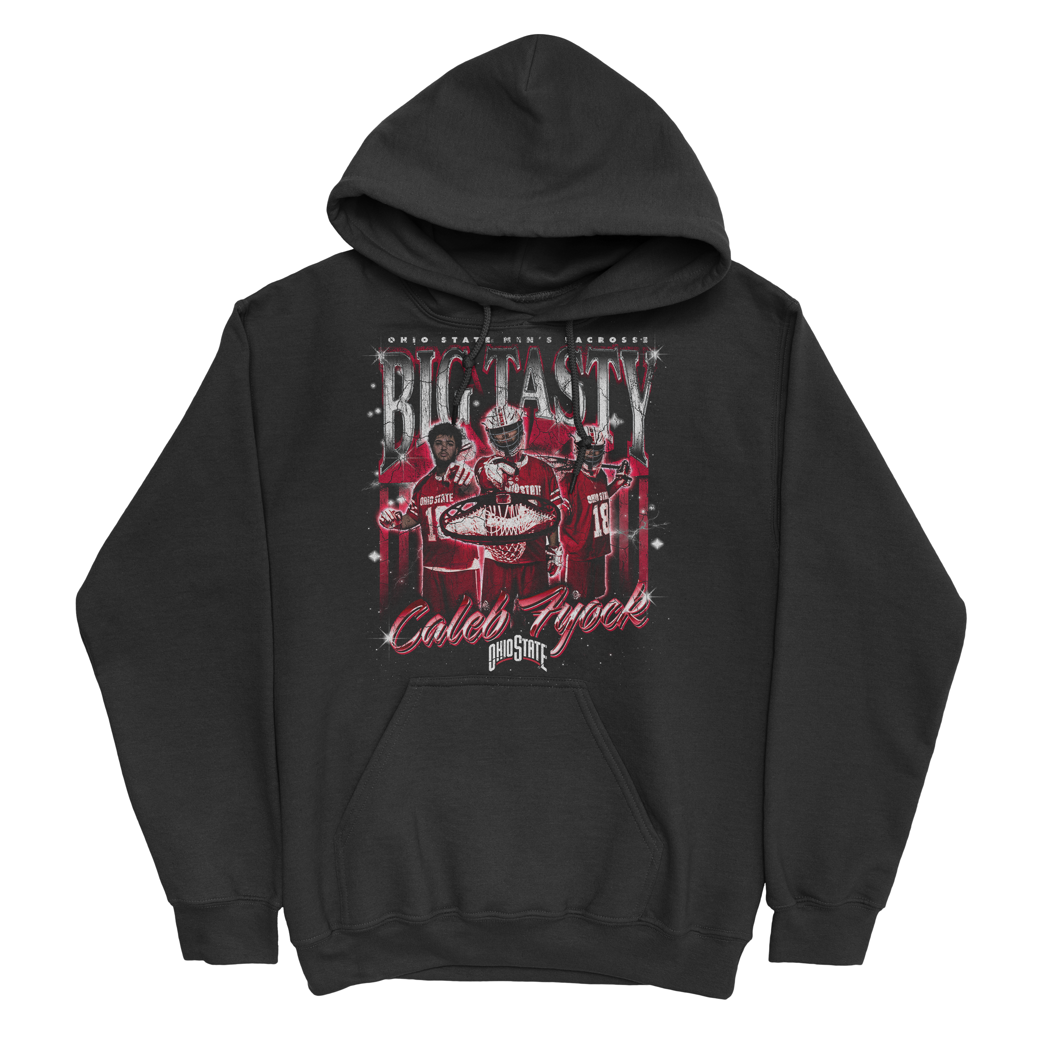 EXCLUSIVE RELEASE: Caleb Fyock 90s Streetwear Black Hoodie