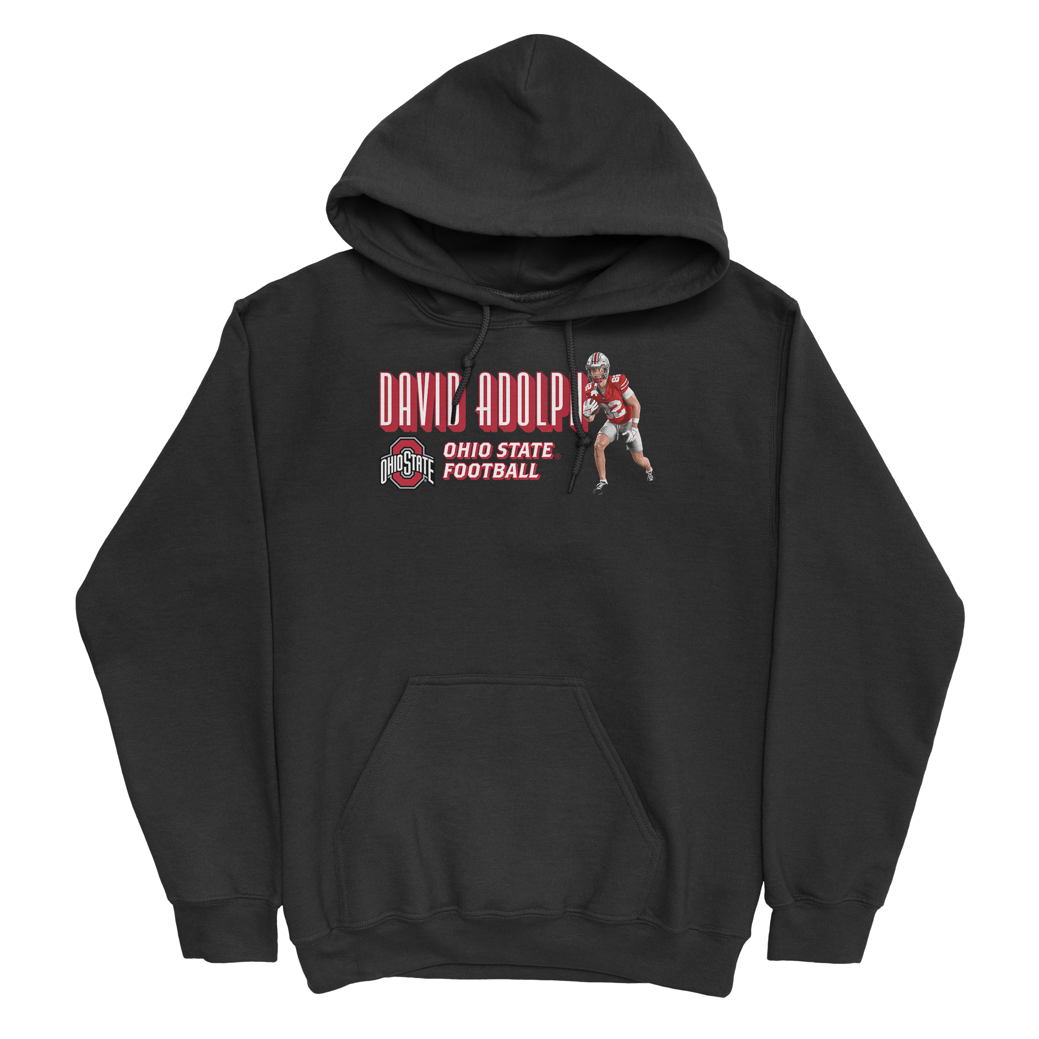 EXCLUSIVE RELEASE: David Adolph Illustrated Black Hoodie