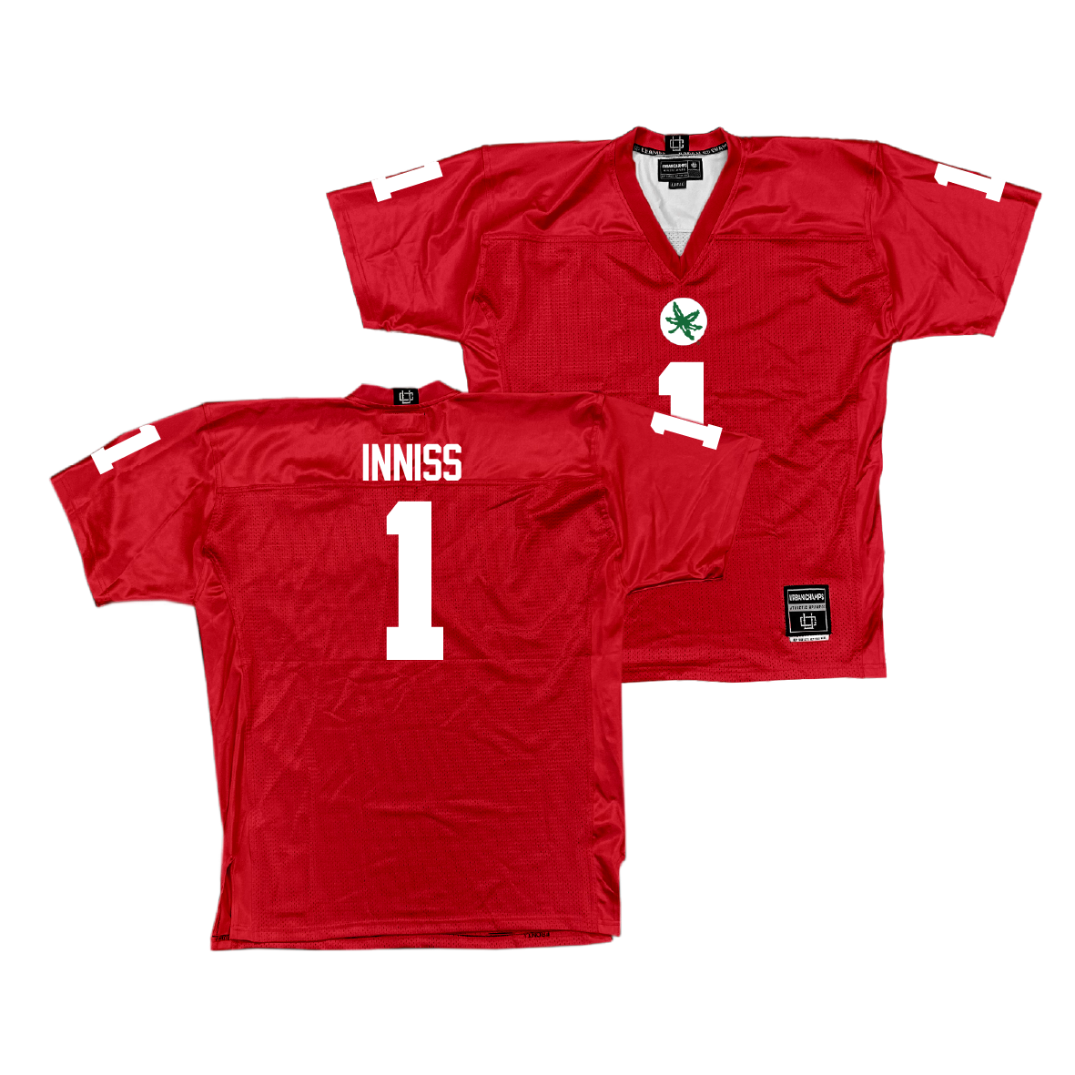 Ohio State Football Scarlet Jersey - Brandon Inniss | #1
