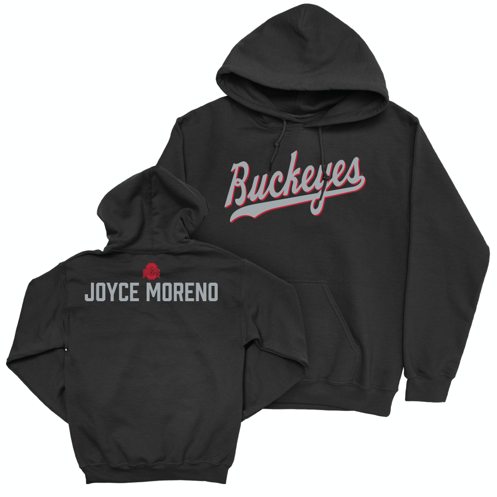 Ohio State Women's Golf Black Script Hoodie - Marina Joyce Moreno