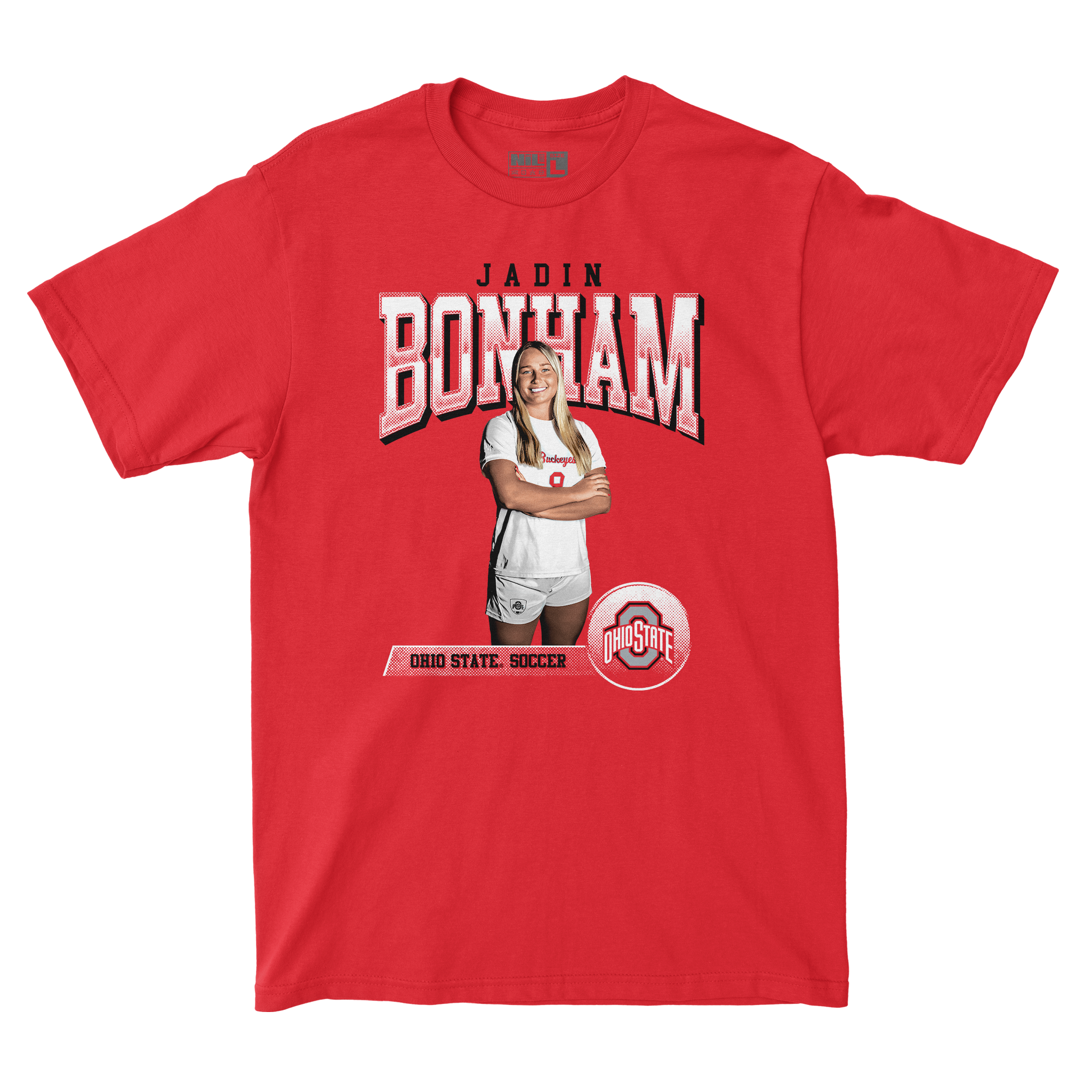 EXCLUSIVE RELEASE: Jadin Bonham Illustrated Red Tee
