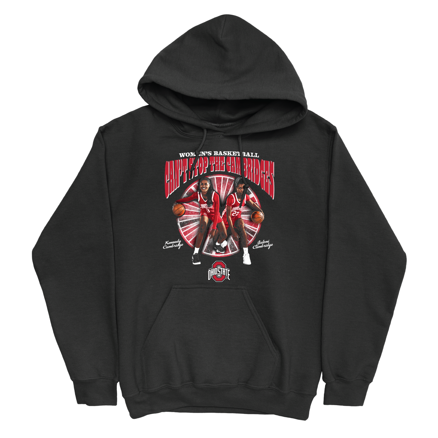 EXCLUSIVE RELEASE: Jaloni Cambridge “Can’t Stop The Cambridges” Black Hoodie