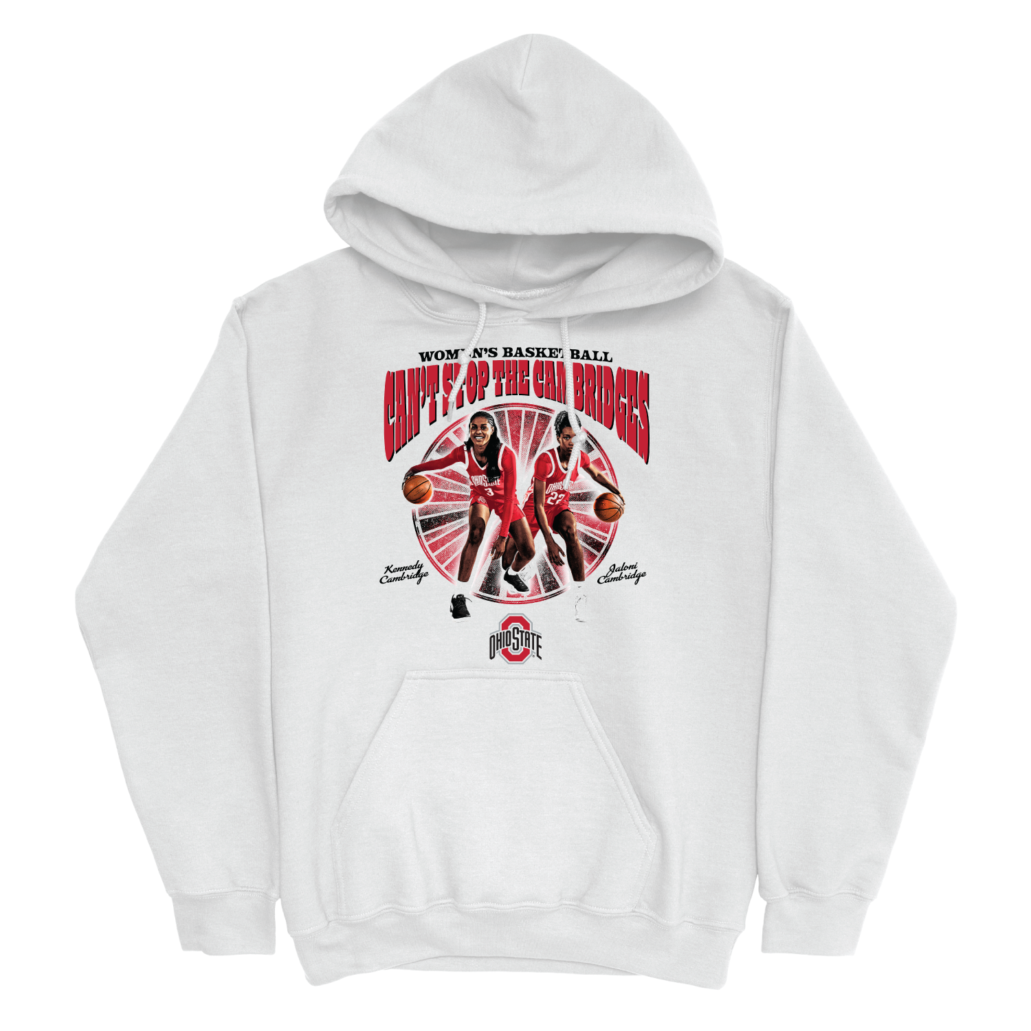 EXCLUSIVE RELEASE: Kennedy Cambridge “Can’t Stop The Cambridges” White Hoodie