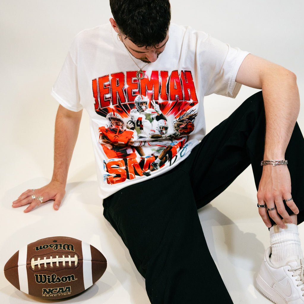 EXCLUSIVE RELEASE: Jeremiah Smith Retro 90s White Tee