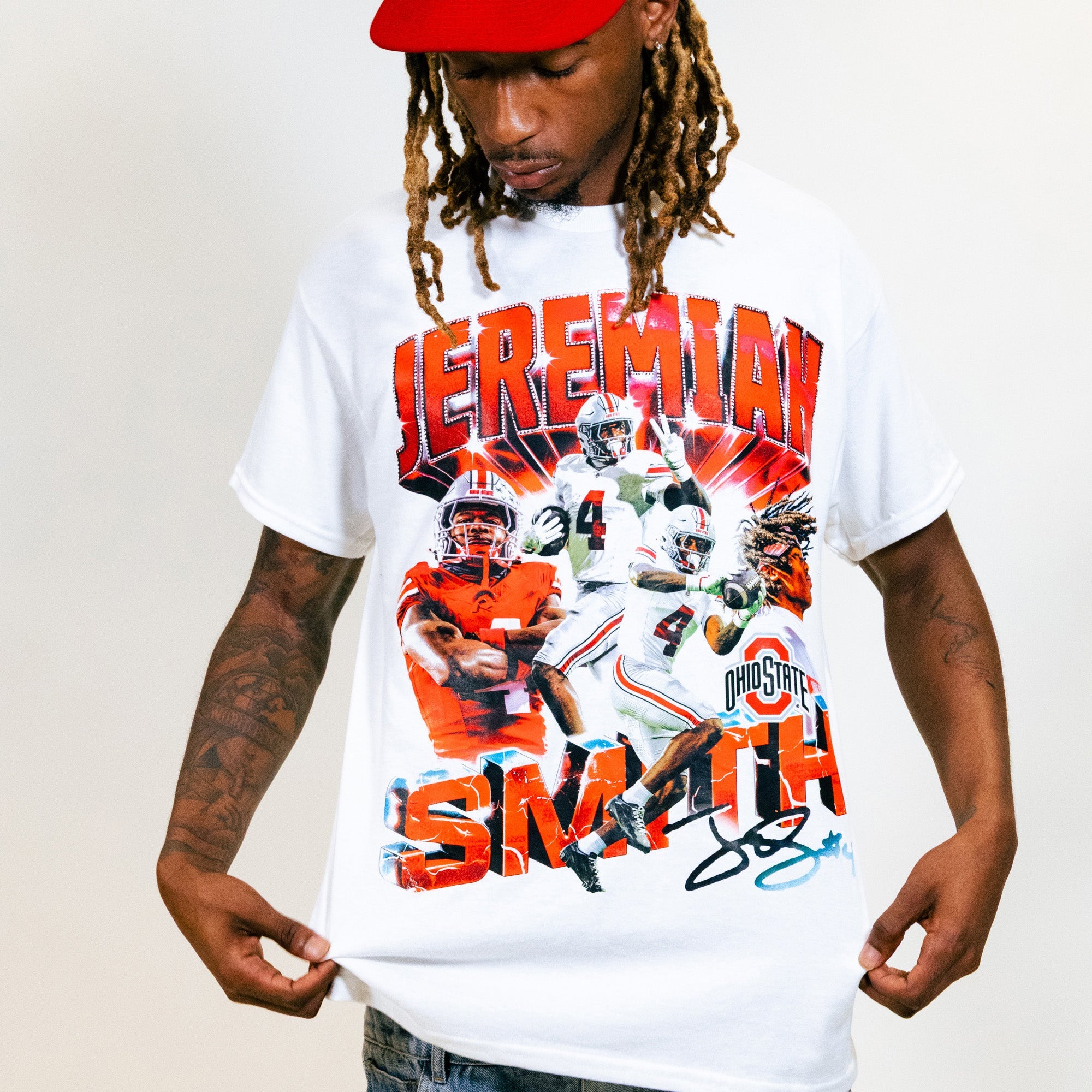 EXCLUSIVE RELEASE: Jeremiah Smith Retro 90s White Tee