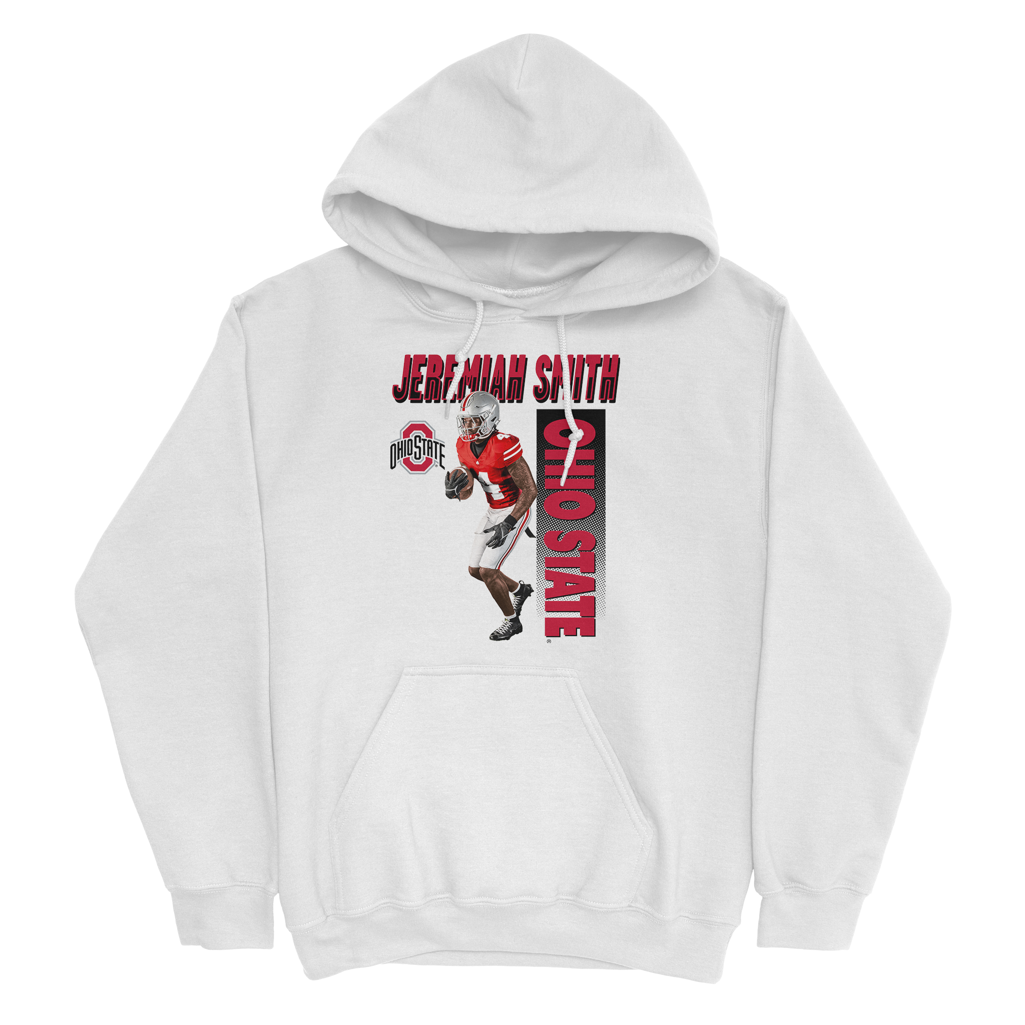 EXCLUSIVE RELEASE: Jeremiah Smith Illustrated White Hoodie
