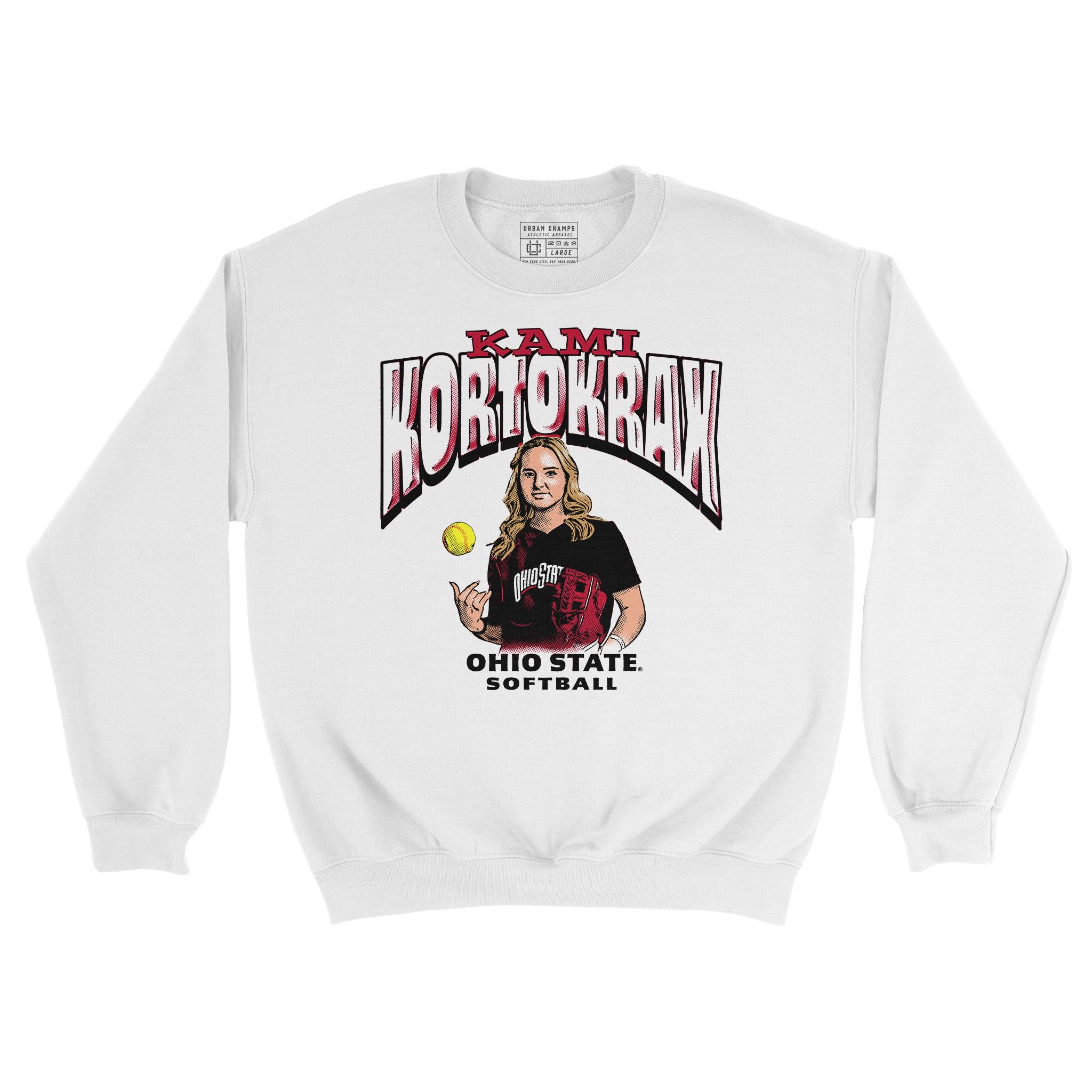EXCLUSIVE RELEASE: Kami Kortokrax Standout White Crew