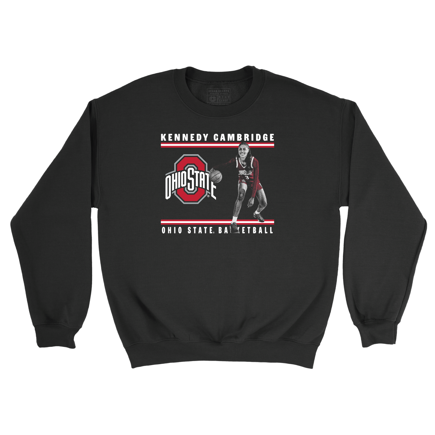 EXCLUSIVE RELEASE: Kennedy Cambridge Illustrated Black Crew