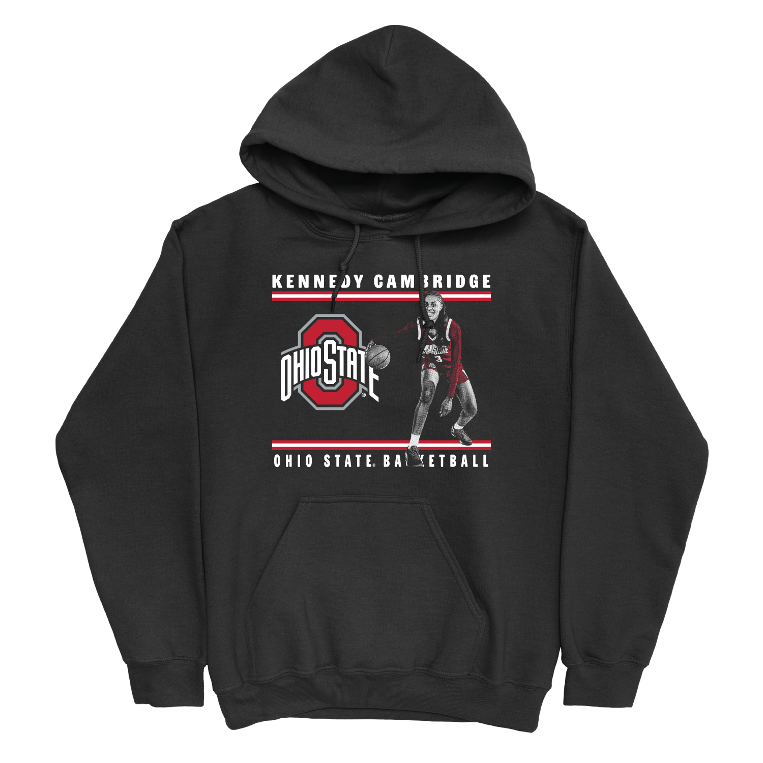 EXCLUSIVE RELEASE: Kennedy Cambridge Illustrated Black Hoodie