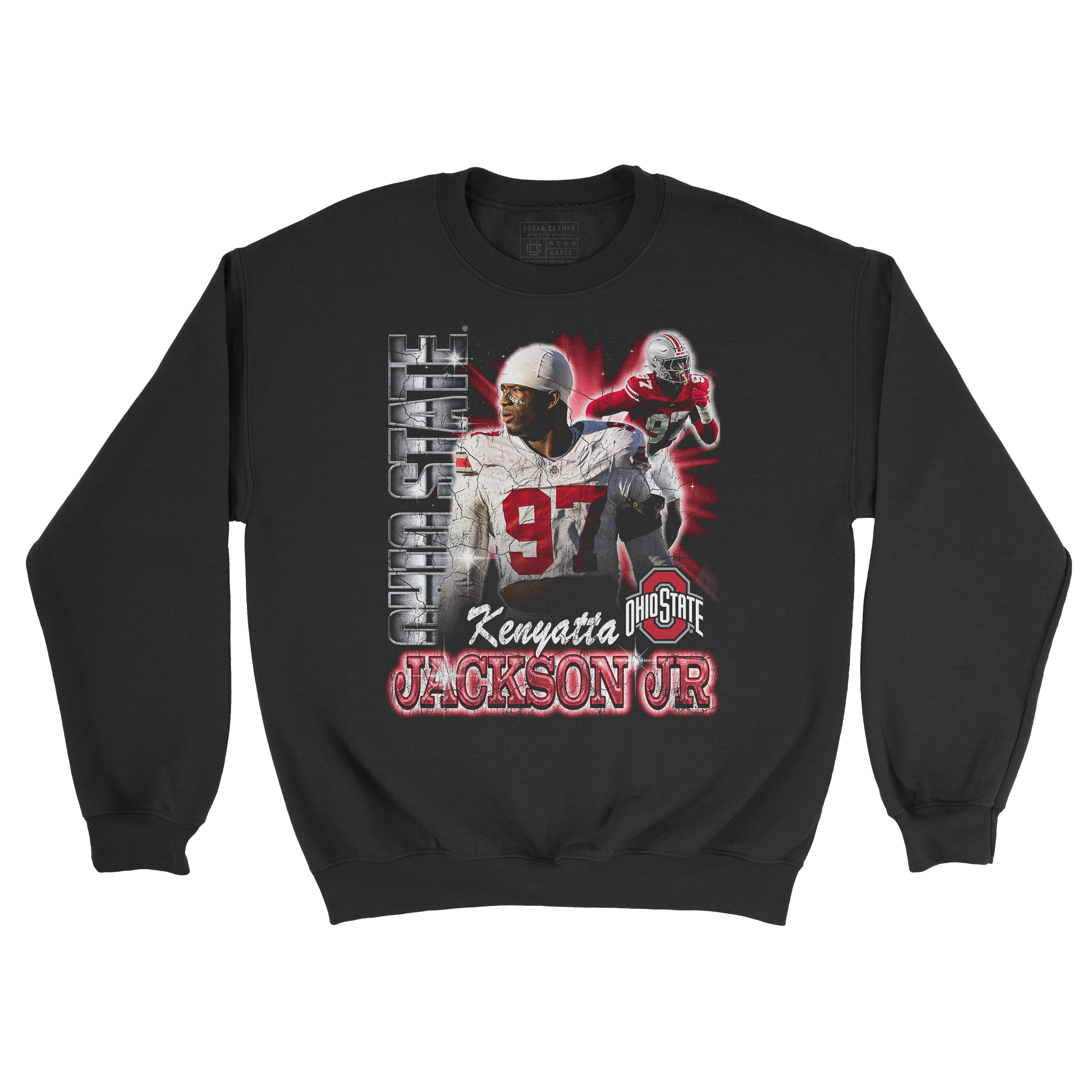 EXCLUSIVE RELEASE: Kenyatta Jackson Jr. 90s Retro Black Crew