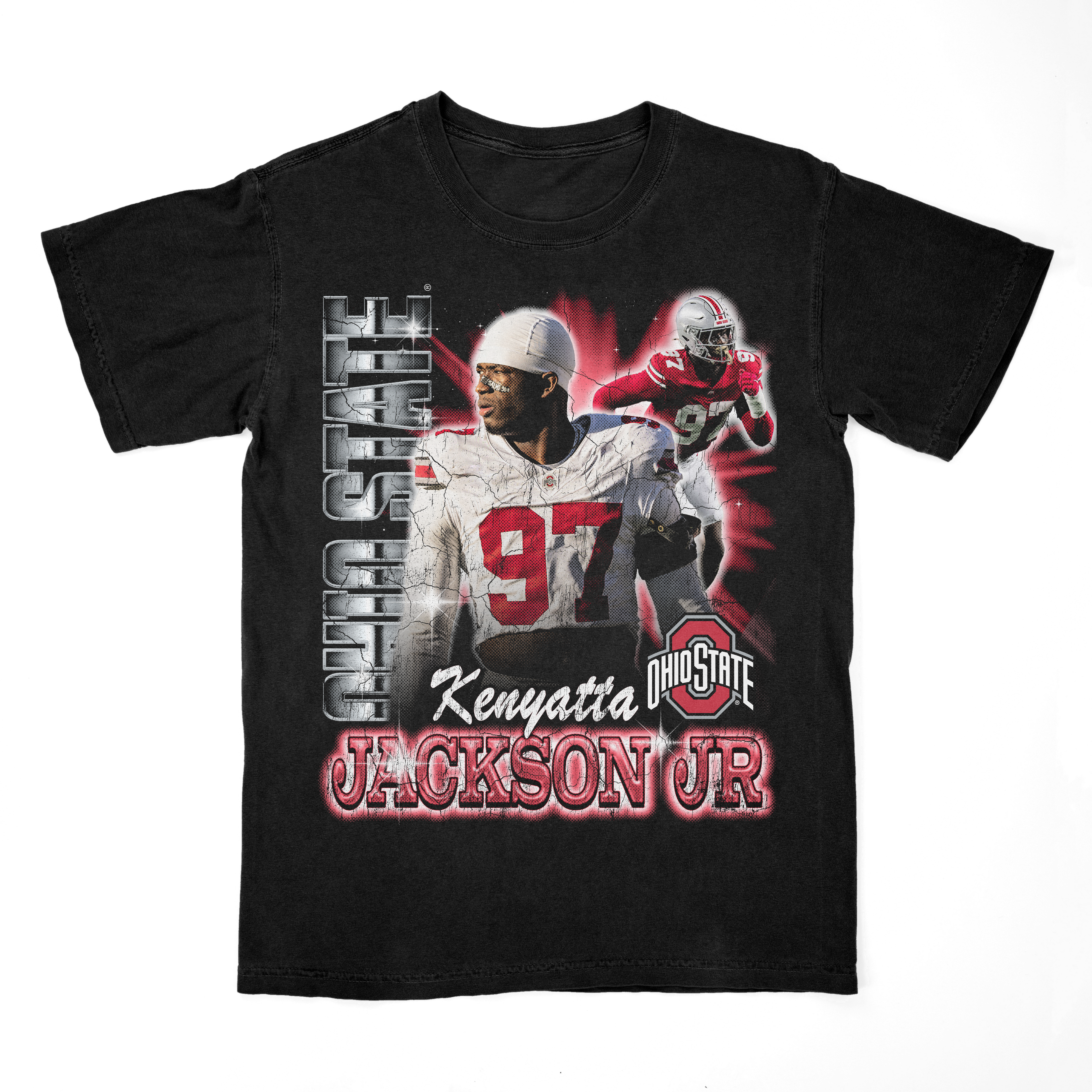 EXCLUSIVE RELEASE: Kenyatta Jackson Jr. 90s Retro Black Tee