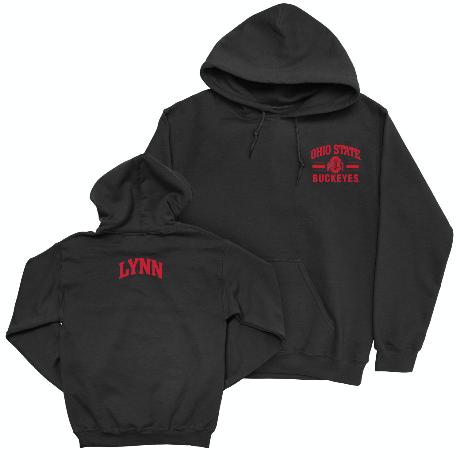 Ohio State Women's Track & Field Black Victory Hoodie - Tatum Lynn