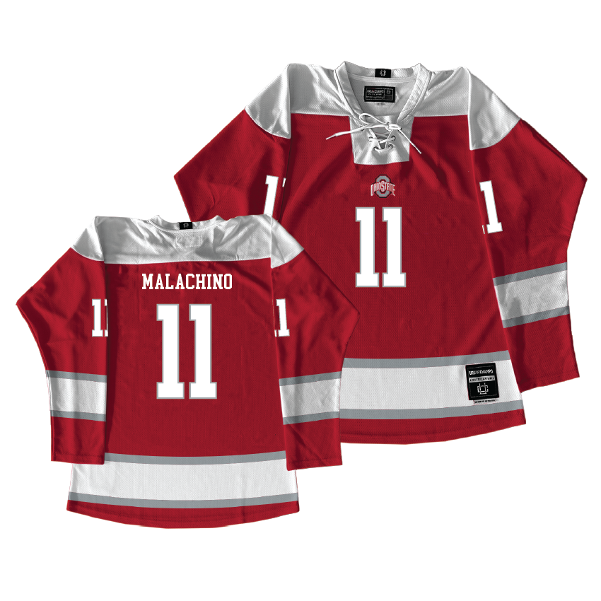 Ohio State Women's Ice Hockey Red Jersey  - Kaia Malachino