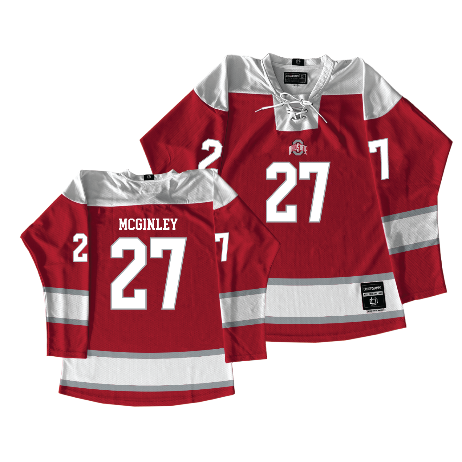 Ohio State Men's Ice Hockey Red Jersey  - Sam McGinley