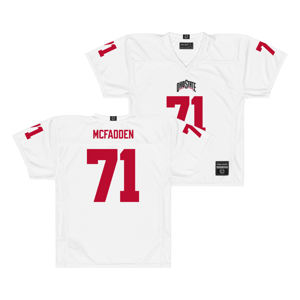 Ohio State Football White Jersey - Jayvon McFadden