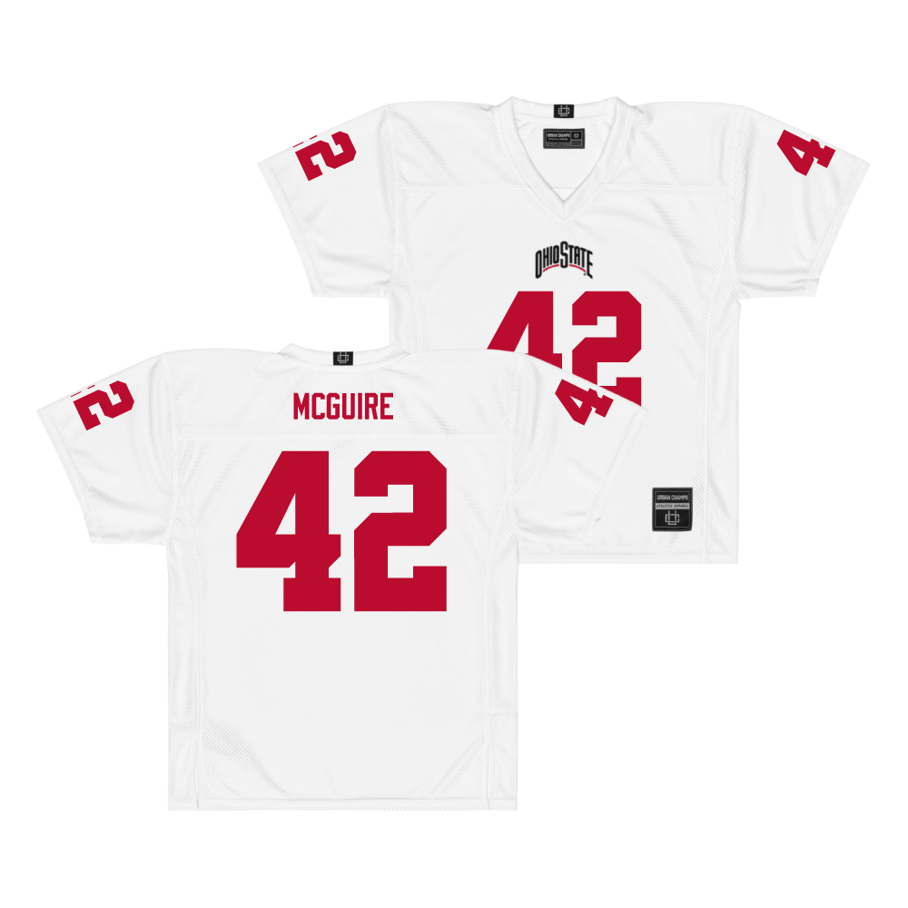 Ohio State Football White Jersey - Joe McGuire