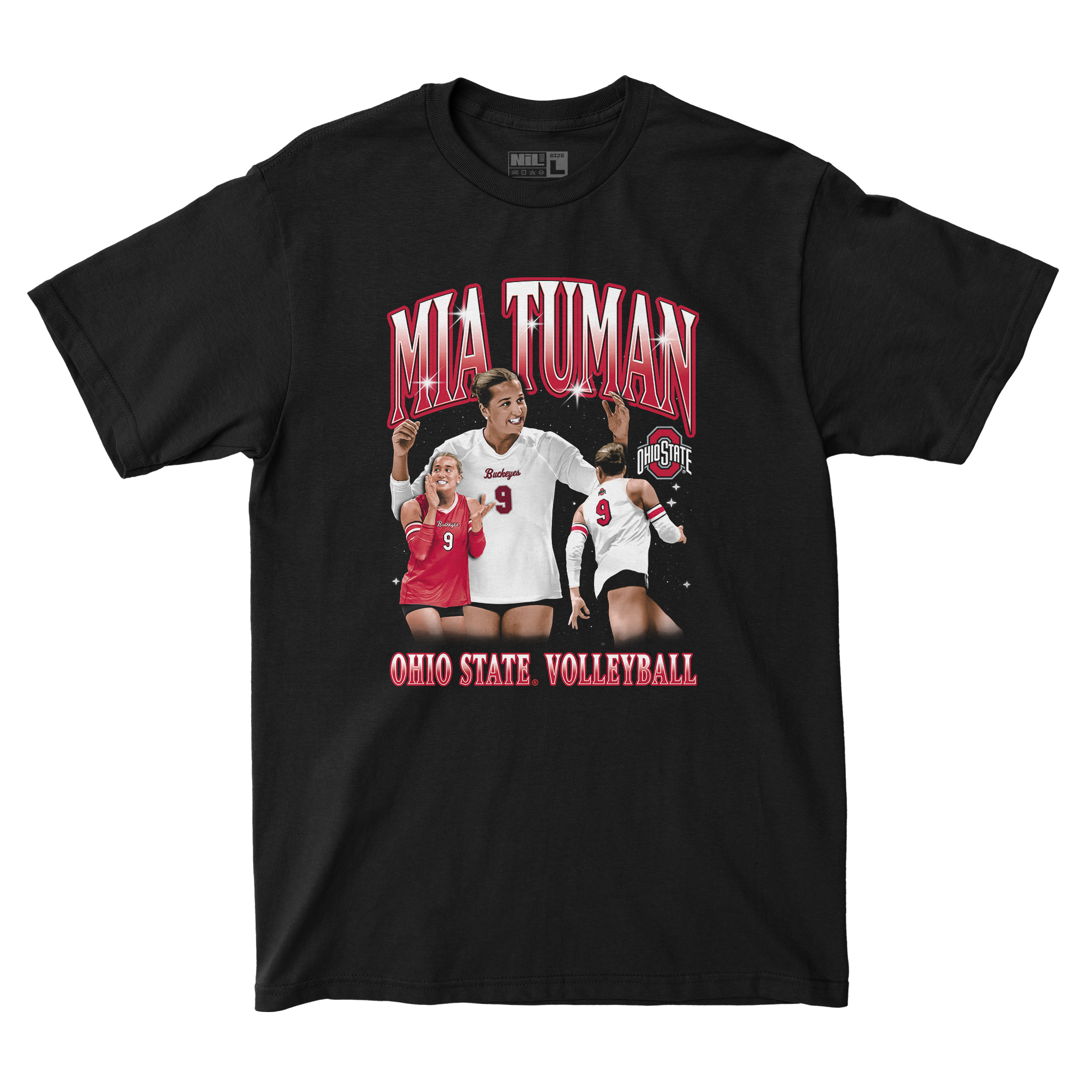 EXCLUSIVE RELEASE: Mia Tuman Retro 90s Black Tee