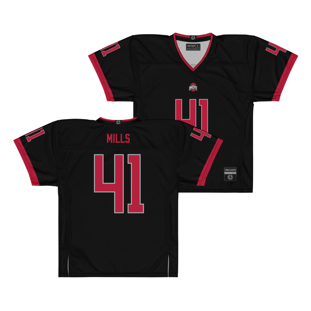 Ohio State Football Black Jersey - Grant Mills