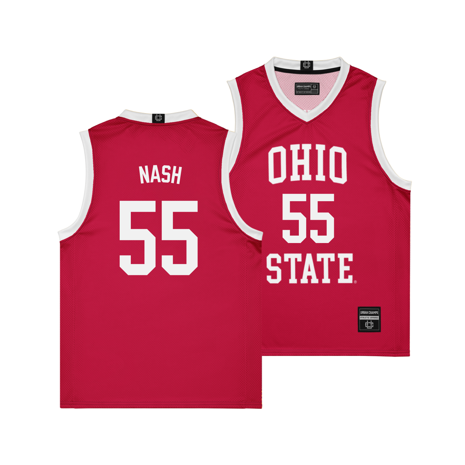 Ohio State Men's Basketball Red Jersey - Braylen Nash