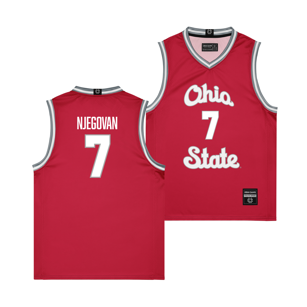2026 Ohio State Script Edition Jersey - Ivan Njegovan