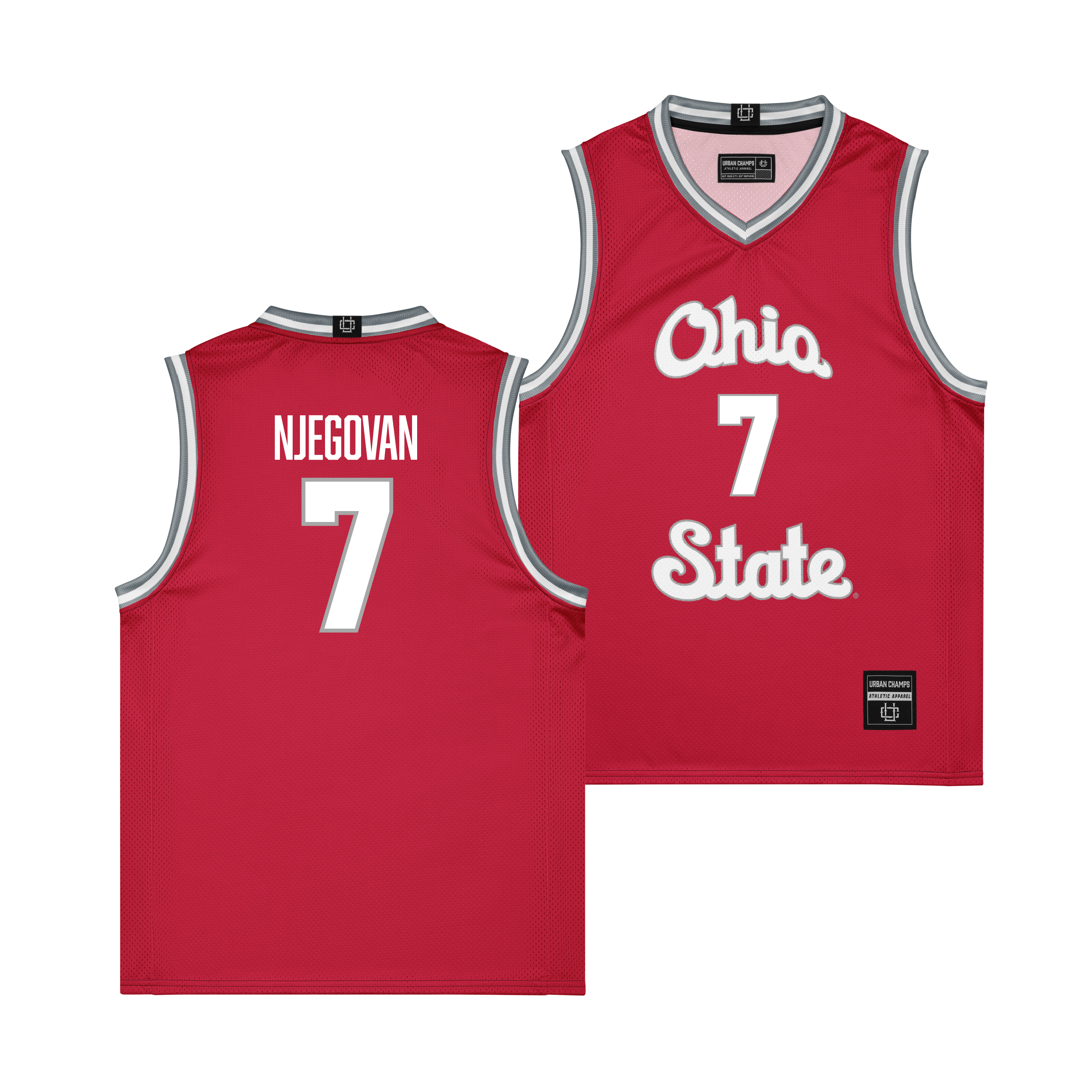2026 Ohio State Script Edition Jersey - Ivan Njegovan