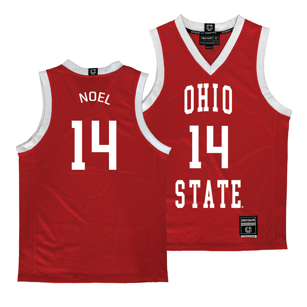 Ohio State Men's Basketball Red Jersey  - Brandon Noel