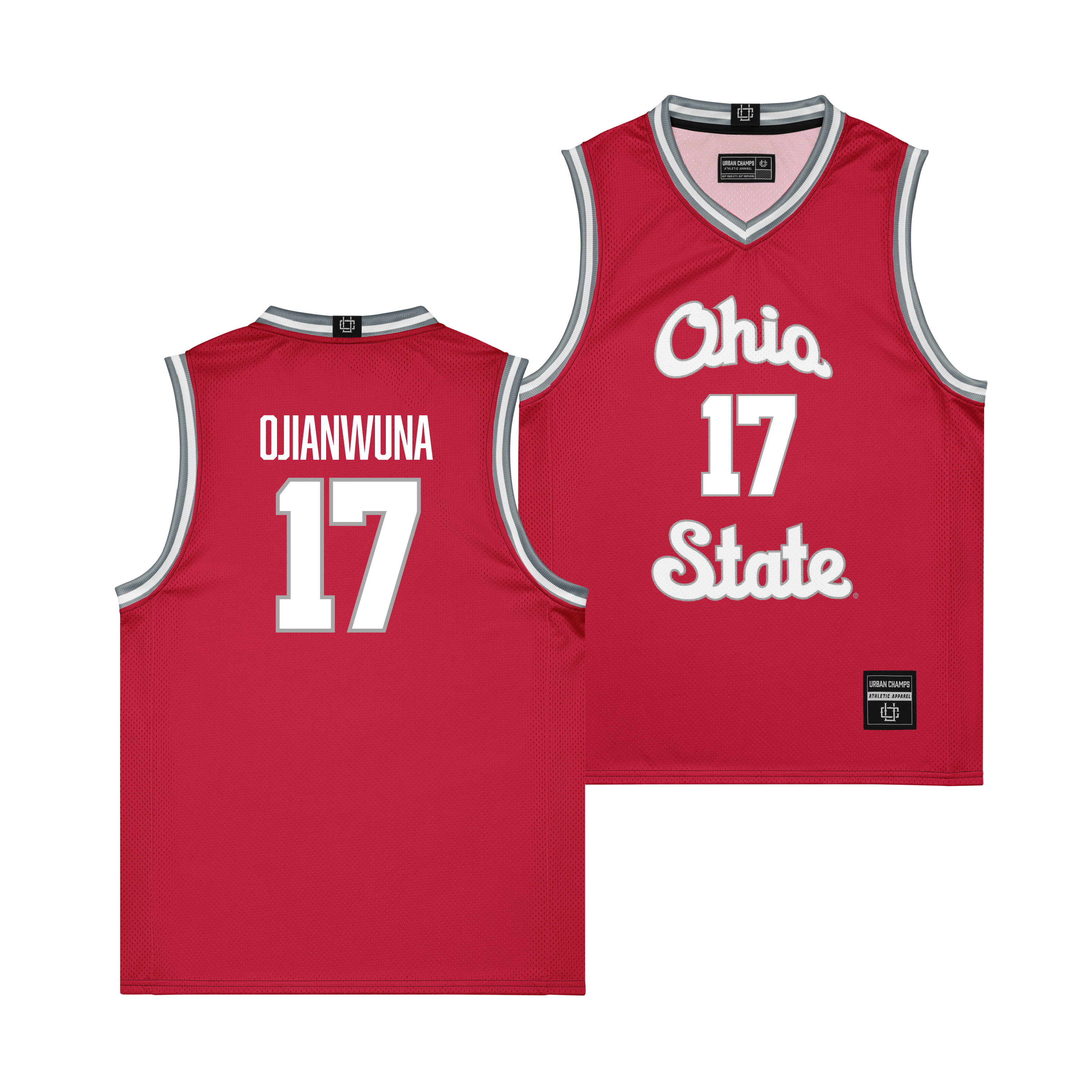 2026 Ohio State Script Edition Jersey - Joshua Ojianwuna