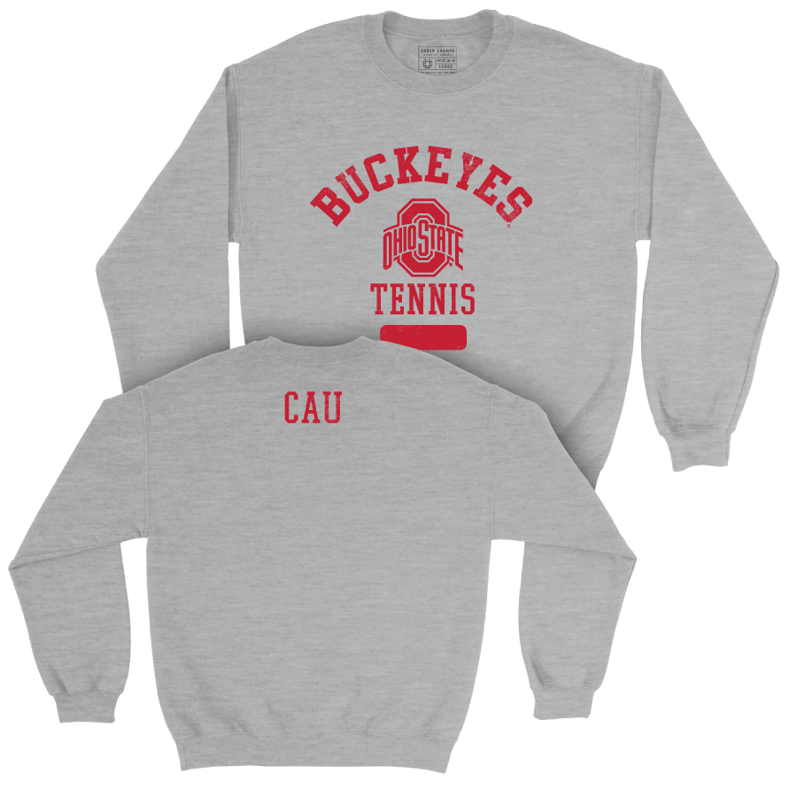 Ohio State Women's Tennis Sport Grey Varsity Crew - Alessia Cau