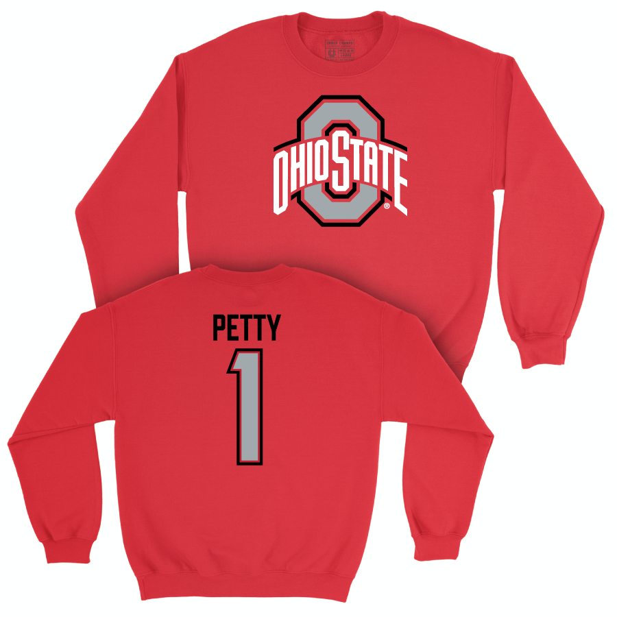 Ohio State Women's Basketball Red Legacy Crew - Ajae Petty | #1