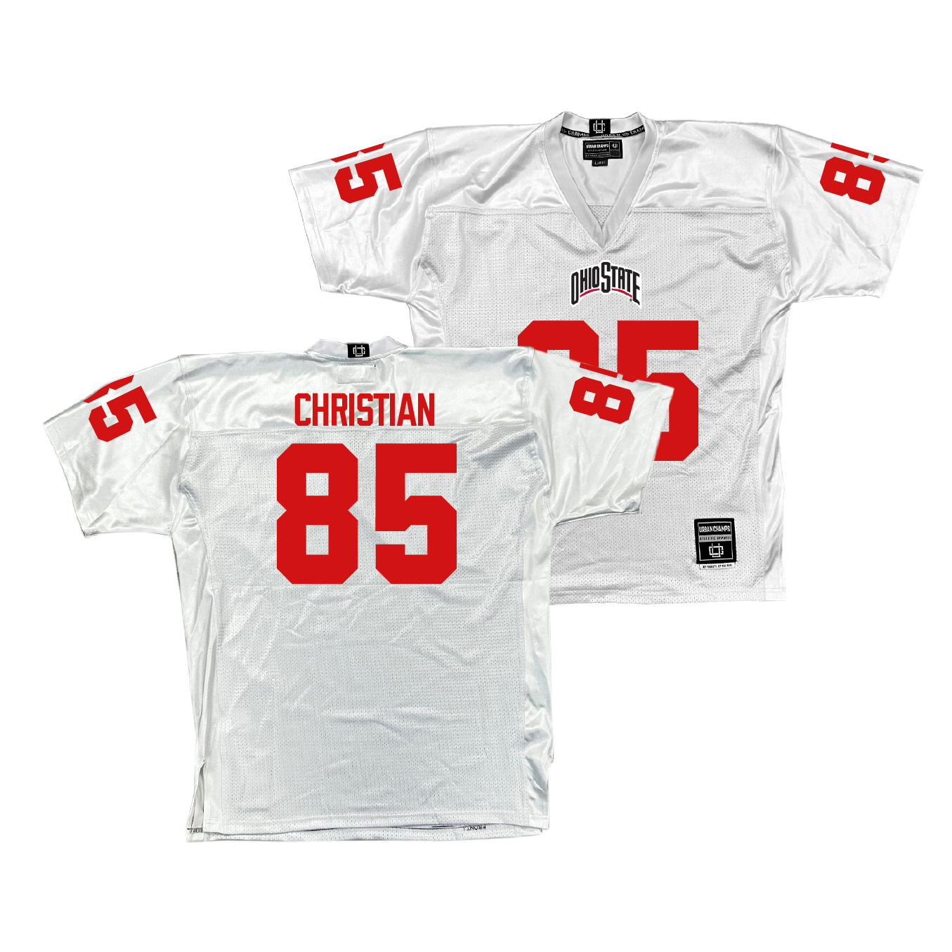 Ohio State Football White Jersey - Bennett Christian | #85