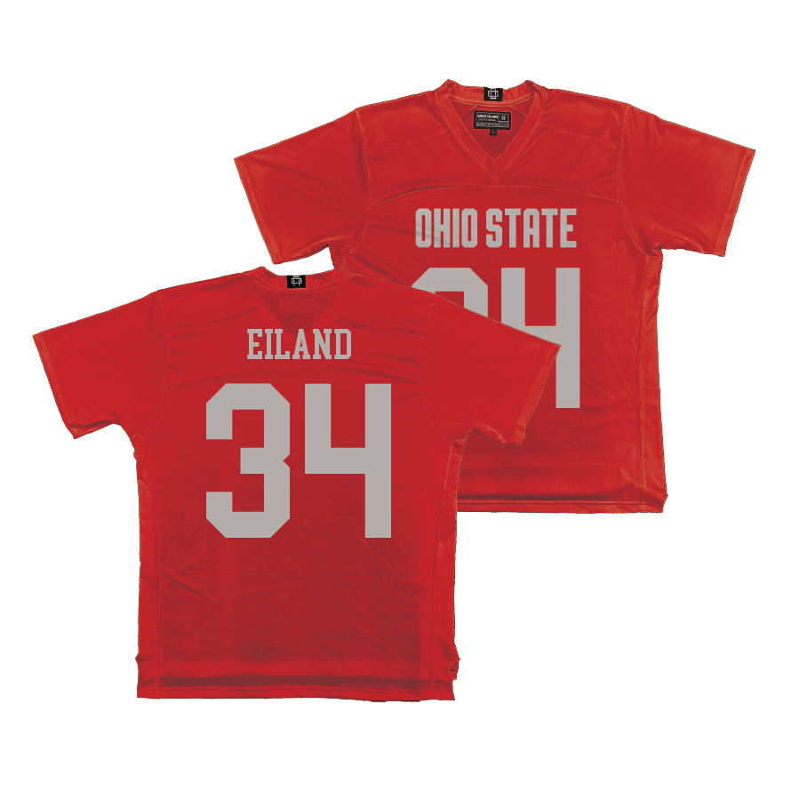 Ohio State Men's Lacrosse Red Jersey - Blake Eiland