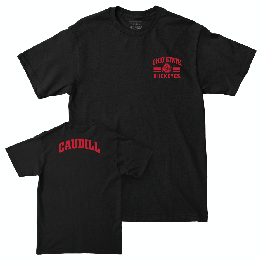 Ohio State Women's Rowing Black Victory Tee - Caroline Caudill