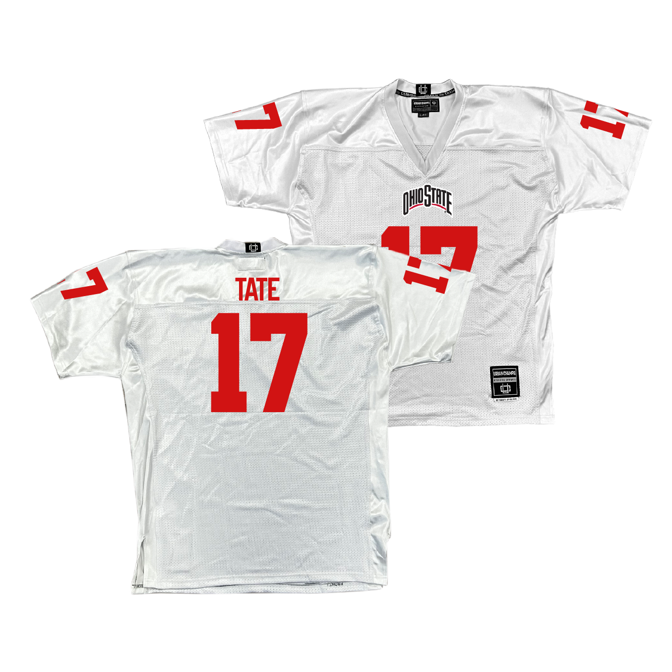 Ohio State Football White Jersey - Carnell Tate | #17