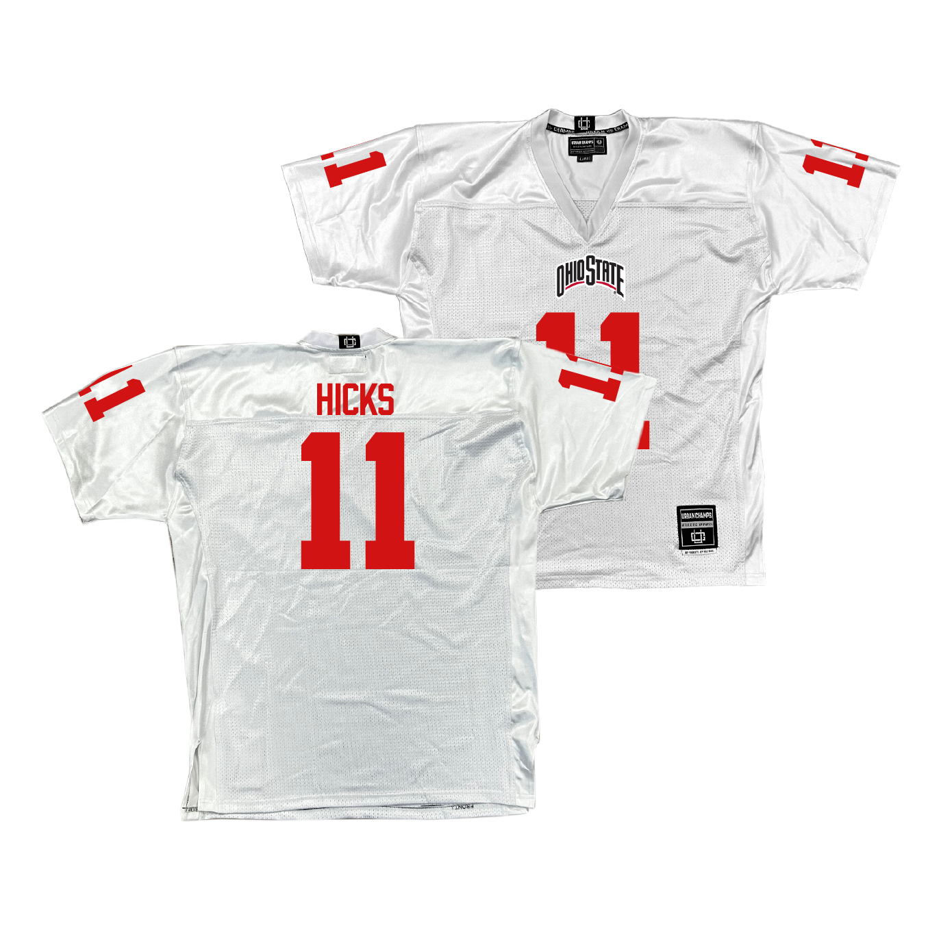 Ohio State Football White Jersey - CJ Hicks | #11