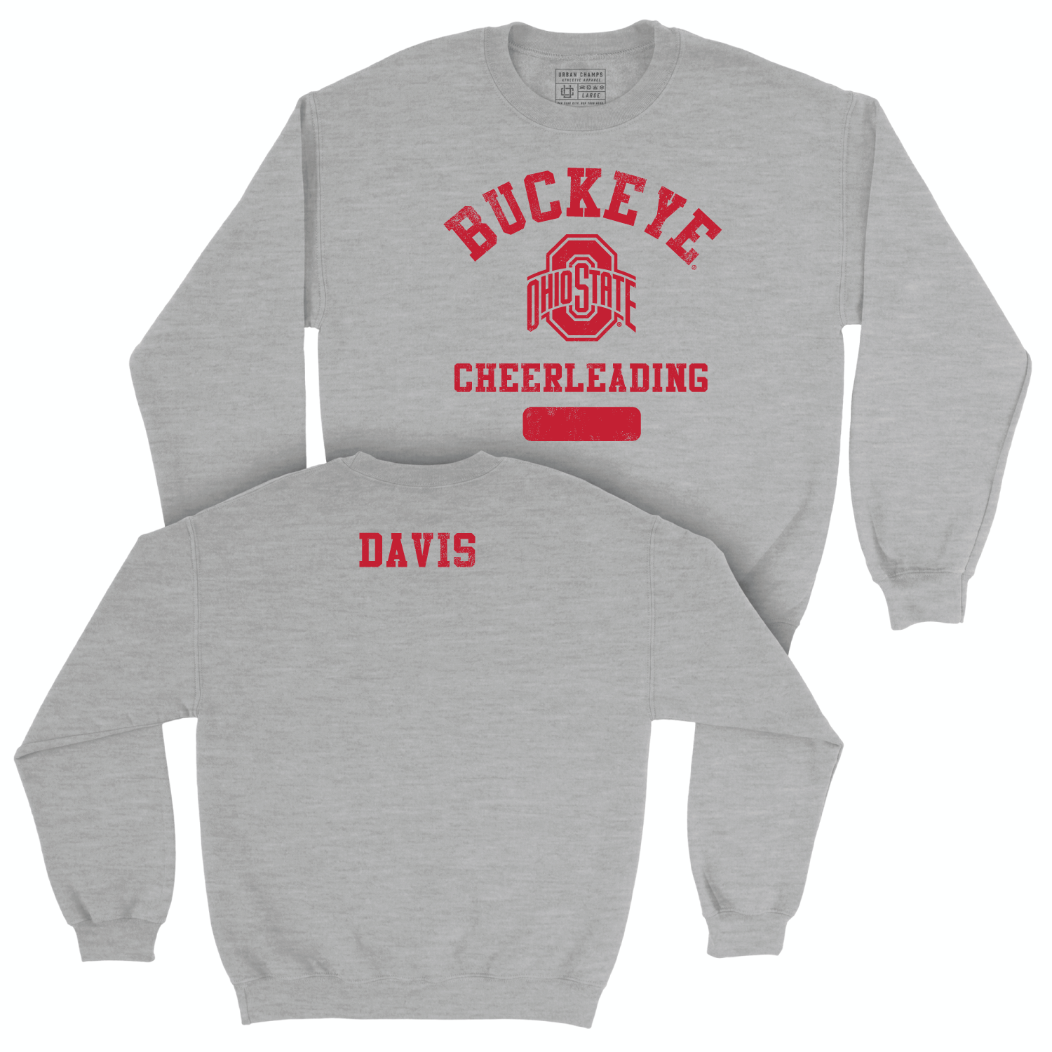 Ohio State Dance Sport Grey Varsity Crew - Isabelle Davis