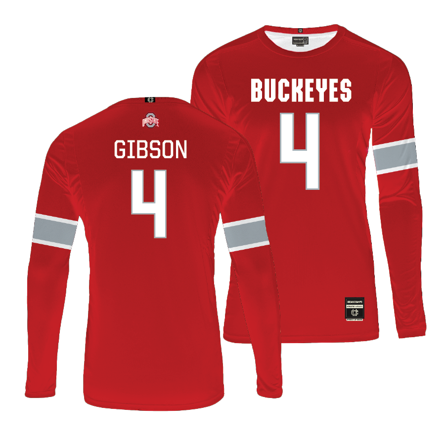 Ohio State Women's Volleyball Red Jersey - Kamiah Gibson