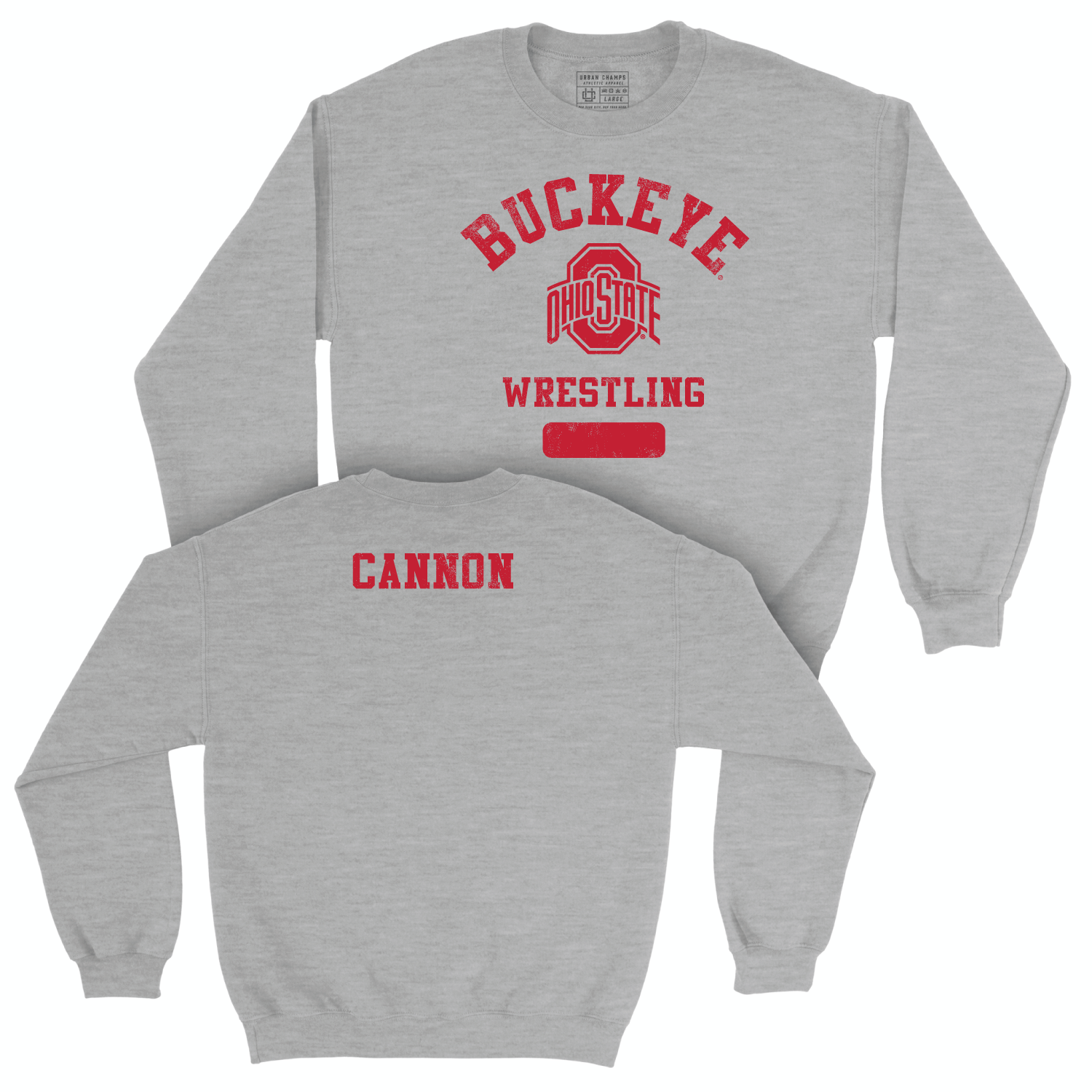Ohio State Women's Fencing Sport Grey Varsity Crew - Lira Cannon