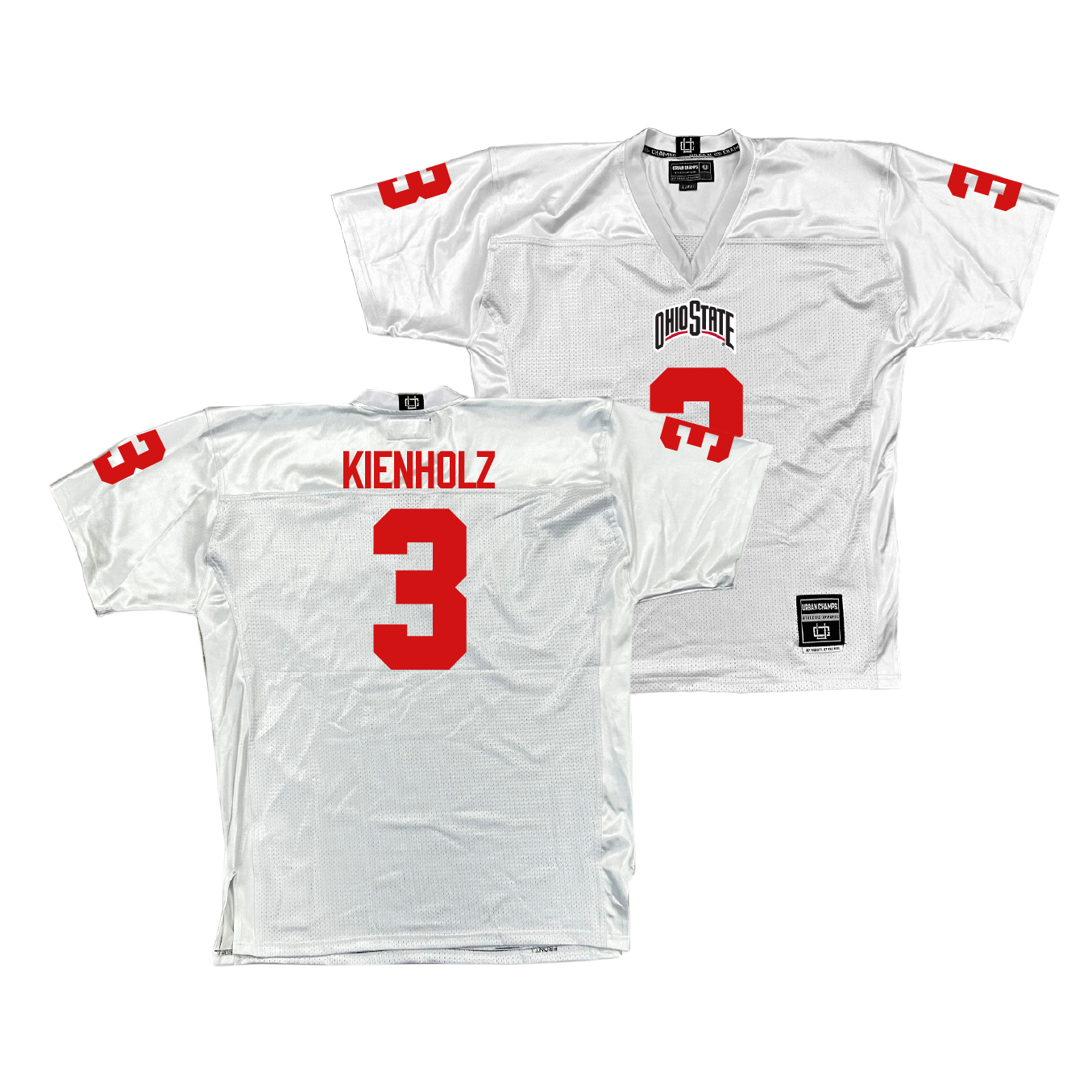 Ohio State Football White Jersey - Lincoln Kienholz | #3