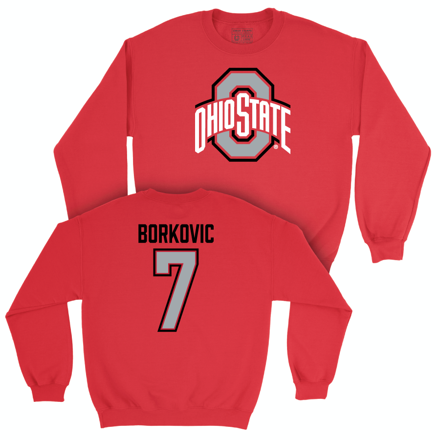 Ohio State Men's Soccer Red Legacy Crew - Marko Borkovic | #7