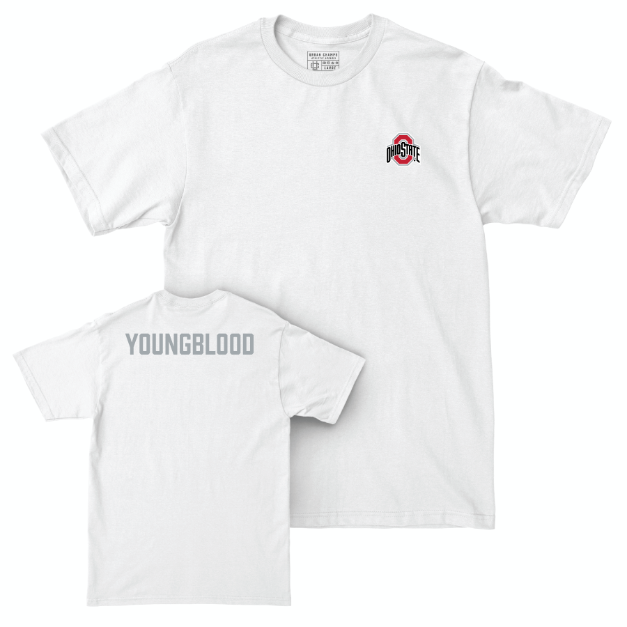 Ohio State Dance White Logo Comfort Colors Tee - Molly Youngblood