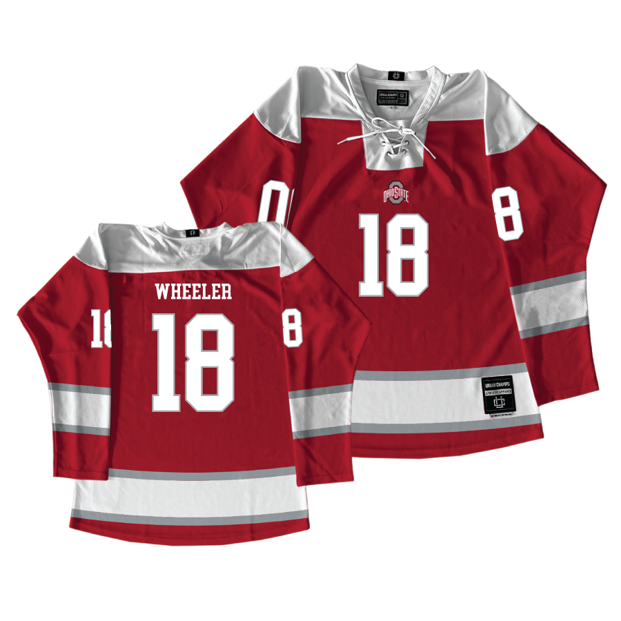 Ohio State Women's Ice Hockey Red Jersey - Maddi Wheeler