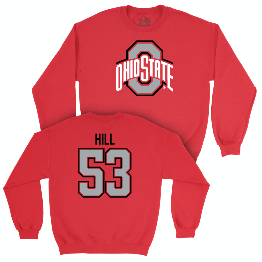 Ohio State Baseball Red Legacy Crew - Spencer Hill | #53