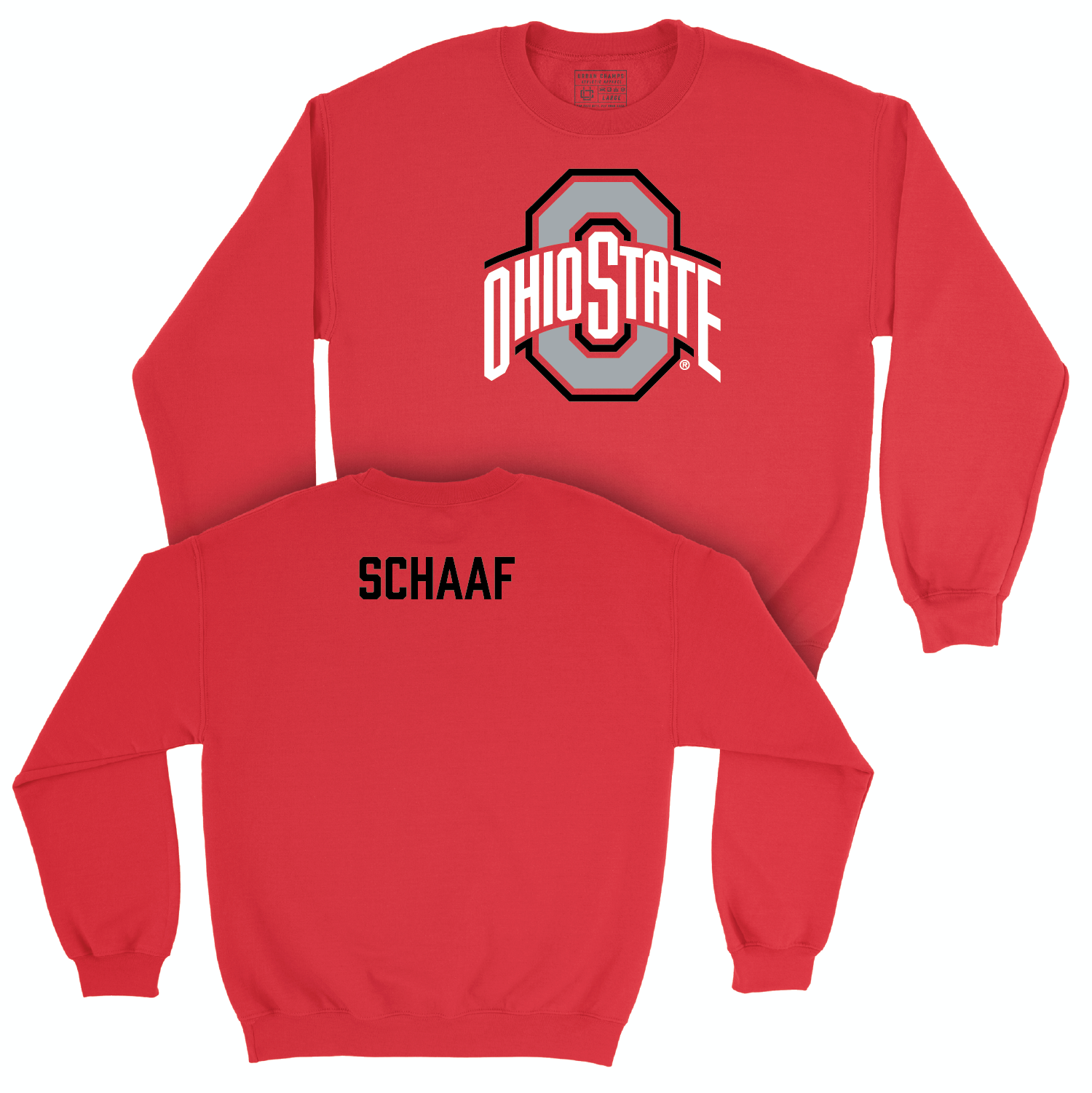 Ohio State Women's Cheerleading Red Legacy Crew - Emily Schaaf