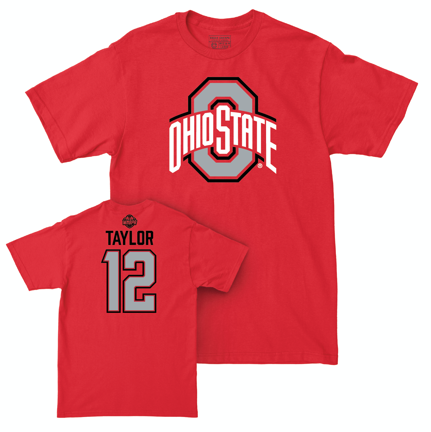 Ohio State Women's Basketball Red Legacy Tee - Celeste Taylor