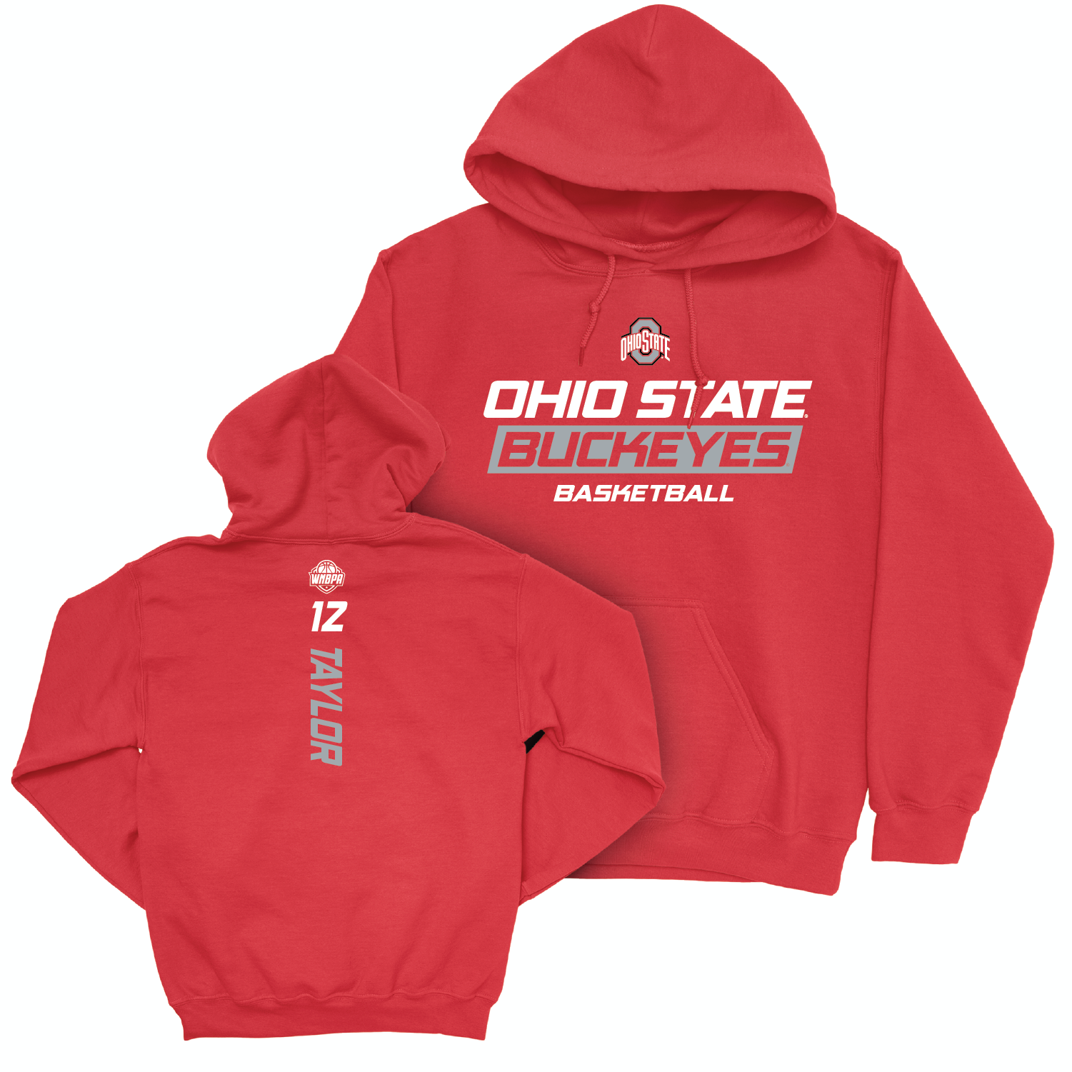 Ohio State Women's Basketball Red Rush Hoodie - Celeste Taylor