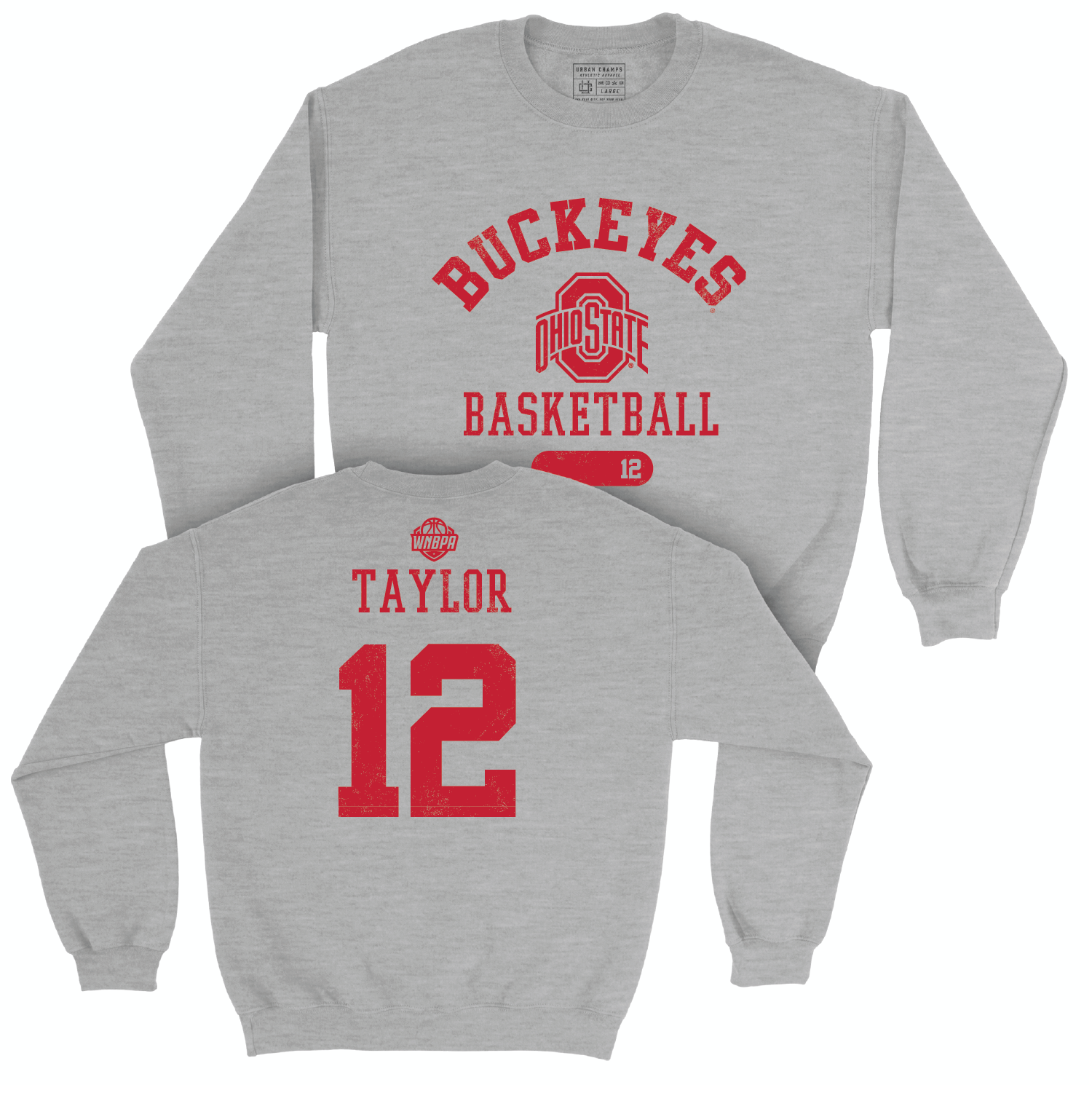 Ohio State Women's Basketball Sport Grey Varsity Crew - Celeste Taylor
