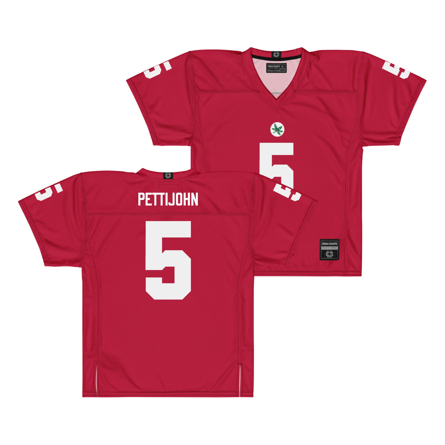 Ohio State Football Scarlet Jersey - Riley Pettijohn