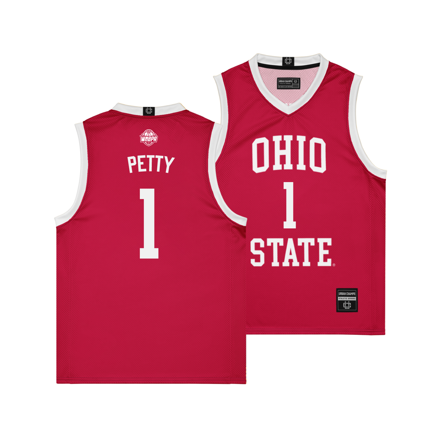 Ohio State Women's Basketball Red Jersey - Ajae Petty