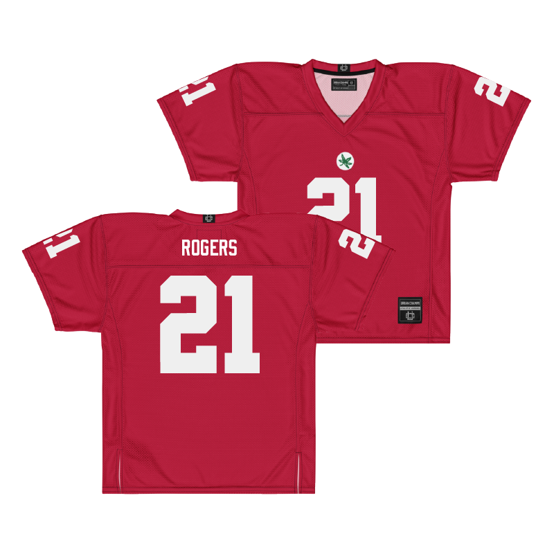 Ohio State Football Scarlet Jersey  - Anthony Rogers