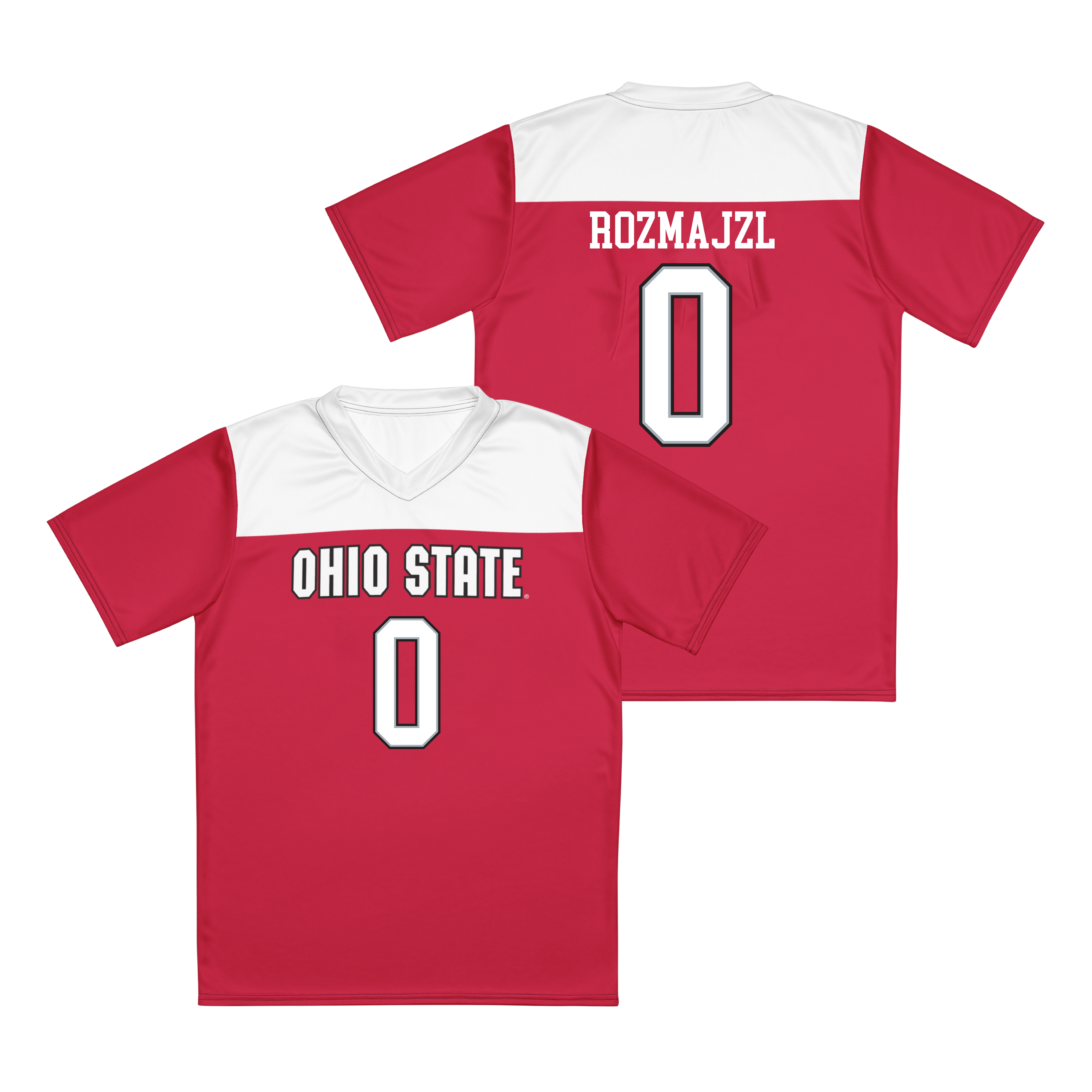 Ohio State Women's Soccer Red Jersey  - Elizabeth Rozmajzl